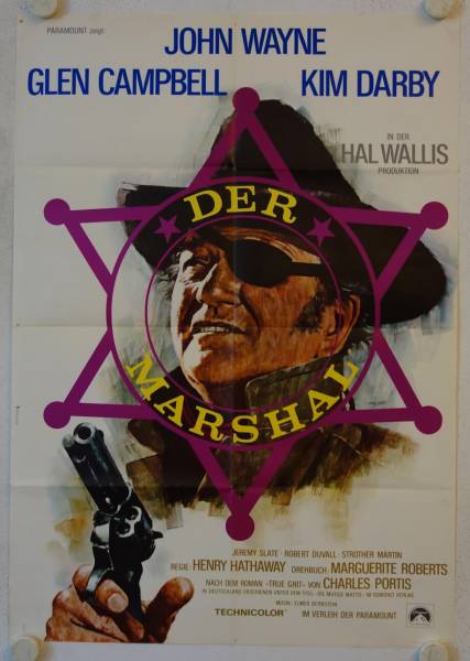True Grit original release german movie poster